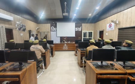 Hardoi : हरदोई में 75 पुलिसकर्मियों का यातायात प्रशिक्षण शुरू