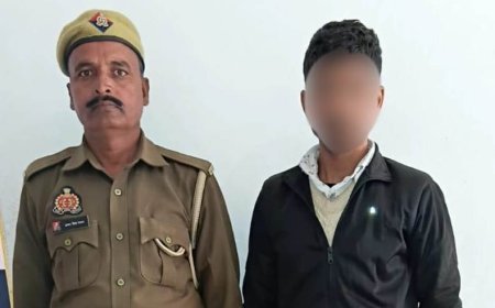 Hardoi : थाना सुरसा पुलिस ने धमकी और उगाही के आरोपी अमित को गिरफ्तार किया