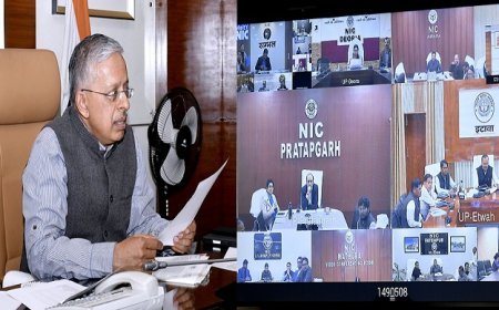 Lucknow: मुख्य सचिव एस.पी. गोयल ने की कन्या सुमंगला योजना की समीक्षा, लंबित आवेदनों की गहन जांच के निर्देश।