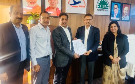 Lucknow : एएम ग्रुप और इन्वेस्ट यूपी के बीच एमओयू, 2030 तक पूर्ण क्षमता से संचालन का लक्ष्य