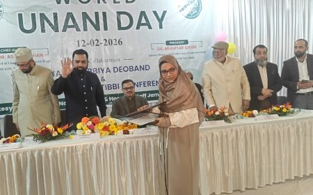 Deoband : जामिया तिब्बिया मेडिकल कॉलेज में विश्व यूनानी दिवस पर भव्य समारोह, फ्री कैंप में 90 मरीजों का इलाज