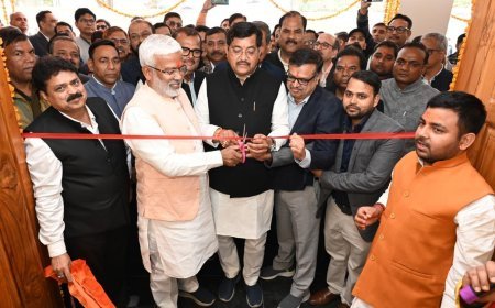 Lucknow : जलशक्ति मंत्री स्वतंत्र देव सिंह ने सिंचाई विभाग के नवनिर्मित सरदार वल्लभभाई पटेल सिंचाई भवन का किया लोकार्पण