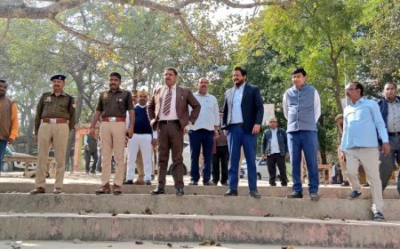 Amethi : महाशिवरात्रि पर सुरक्षा व्यवस्था पुख्ता, डीएम और एसपी ने प्रमुख शिव मंदिरों का किया निरीक्षण