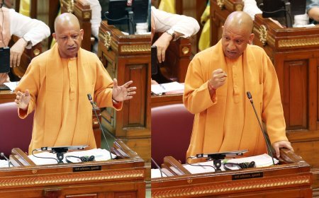 Lucknow : अभिभाषण के दौरान हंगामा राज्यपाल ही नहीं, मां का भी अपमान- योगी