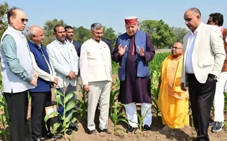 Lucknow: कृषि शोध को प्रयोगशाला से खेतों तक पहुँचाना सरकार की प्राथमिकता- सूर्य प्रताप शाही