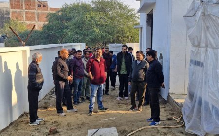 गोमती नगर विस्तार में फ्लड पम्पिंग स्टेशन बनकर तैयार, 7.5 करोड़ रूपये की लागत से बना है 400 के0एल0 क्षमता का पम्पिंग स्टेशन 