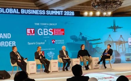 Lucknow : ​ग्लोबल बिजनेस समिट 2026- 'इन्वेस्ट यूपी' ने उत्तर प्रदेश को आकर्षक निवेश गंतव्य के रूप में प्रस्तुत किया