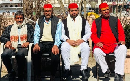 Bajpur : चम्पावत में समाजवादी पार्टी यूथ बिग्रेड के राष्ट्रीय महासचिव अरविंद यादव का स्वागत, संगठन मजबूत करने पर जोर