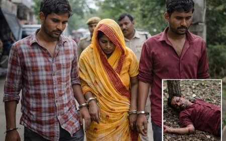 झारखंड के गोड्डा में पत्नी ने देवर के साथ रची पति की हत्या की साजिश, कुल्हाड़ी से की गई वारदात।