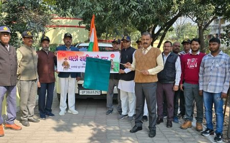 Hardoi: हरदोई में 'चलो शहीद के द्वार' मुहिम की शुरुआत, शहीद परिवारों की समस्याओं का होगा संकलन। 