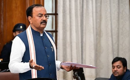 विधान परिषद बजट सत्र 2026-27: उप मुख्यमंत्री केशव प्रसाद मौर्य ने प्रदेश की स्वास्थ्य सेवाओं पर  रखे विचार।