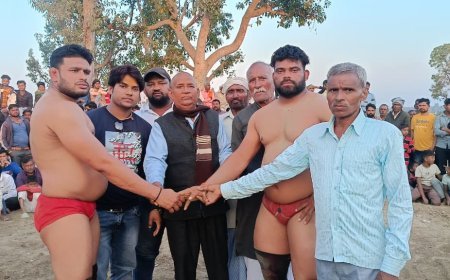 Hathras : टीकरी कला में महाशिवरात्रि पर भव्य मेला और दंगल हुआ आयोजित, श्रद्धालुओं की उमड़ी भीड़