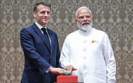 मुंबई में भारत-फ्रांस इनोवेशन ईयर 2026 का भव्य शुभारंभ, प्रधानमंत्री मोदी और राष्ट्रपति मैक्रों ने गेटवे ऑफ इंडिया पर किया उद्घाटन। 