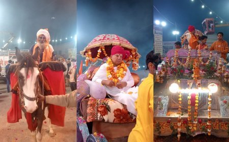 Sitapur : नैमिषारण्य में 84 कोसी परिक्रमा का शुभारंभ, लाखों श्रद्धालु शामिल