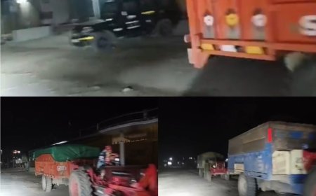 Saharanpur : शेरपुर खाना जादपुर में अवैध खनन जारी, ग्रामीणों ने पुलिस पर लगाए लापरवाही के आरोप