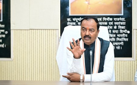 Lucknow : उप मुख्यमंत्री केशव प्रसाद मौर्य की अध्यक्षता में विधान मण्डल क्षेत्र विकास निधि समिति की बैठक