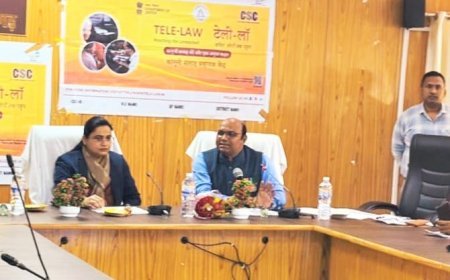 Pratapgarh : टेली लॉ योजना पर जागरूकता कार्यक्रम, वीएलई बने कानूनी सहायता की मजबूत कड़ी