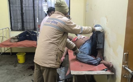 Sitapur : ठाकुर नगर में पारिवारिक विवाद में मझले भाई ने बड़े भाई, भाभी और छोटे भाई पर धारदार हथियार से हमला किया, दो की मौत