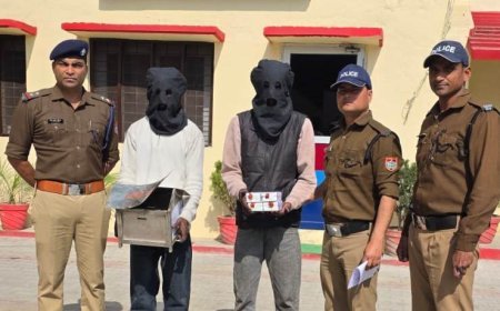 Bajpur : बाजपुर के देवी मंदिर से दानपात्र चोरी का मामला सुलझा, दो आरोपियों को जेल भेजा