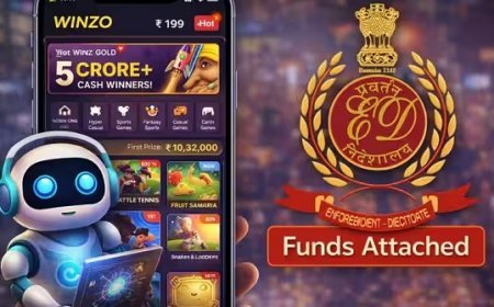 ED ने Winzo मामले में Rs.505 करोड़ विदेशी खातों में अटैच किए, Rs.3,522 करोड़ की मनी लॉन्ड्रिंग का आरोप।