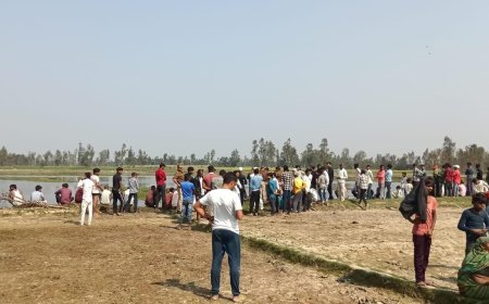 Hardoi: तालाब में मौत का भंवर: सिंघाड़े निकालने गईं तीन मासूम, तालाब ने छीन लीं सांसें।