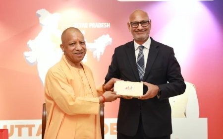 सीएम योगी का सिंगापुर दौरा- टेमासेक के चेयरमैन ने सीएम योगी से की मुलाकात, यूपी में निवेश को जताई उत्सुकता