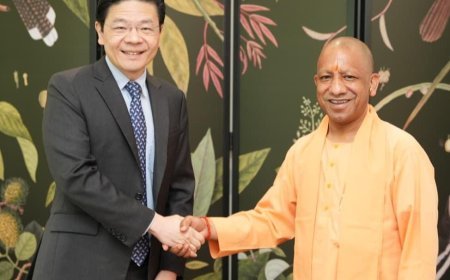 सीएम योगी का सिंगापुर दौरा- यूपी में रू.8 हजार करोड़ के निवेश से 100 मेगावाट का डेटा सेंटर स्थापित करेगी जीएससी ग्रीन्स