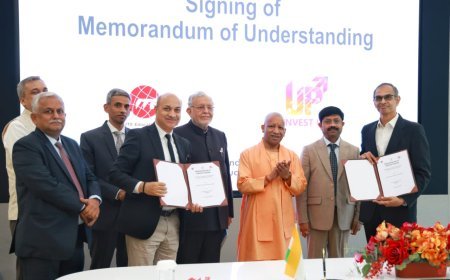 सीएम योगी का सिंगापुर दौरा- सिंगापुर में कौशल सहयोग को नई उड़ान, आईटीई कॉलेज सेंट्रल में एमओयू के साक्षी बने सीएम योगी