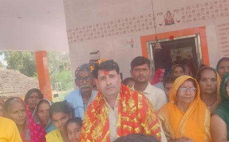 Hardoi : 27 फरवरी को मां ज्वाला देवी की दिव्य ज्योति का आगमन, भव्य शोभायात्रा की तैयारी पूर्ण