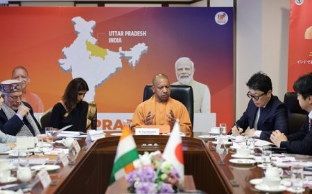 सीएम योगी ने कोनोइके ट्रांसपोर्ट के साथ की अहम बैठक: यीडा क्षेत्र में बन रहे मेडिकल डिवाइस पार्क को सीएम योगी ने बताया जापानी कंपनियों के लिए सुनहरा अवसर।