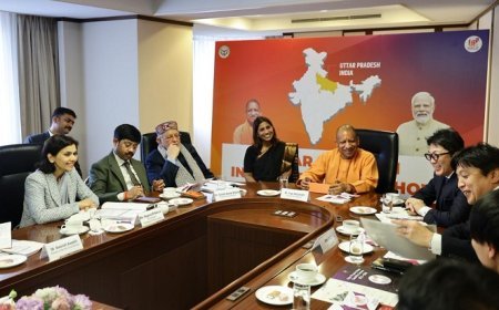 Lucknow: टोक्यो में आयोजित निवेश रोड शो में मुख्यमंत्री योगी आदित्यनाथ ने जापान के उद्यमियों को दिया यूपी में निवेश का न्योता। 