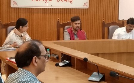 Hardoi: जिलाधिकारी अनुनय झा की अध्यक्षता में हुई जिला वृक्षारोपण, पर्यावरण एवं गंगा समिति की बैठक। 