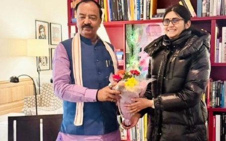 Lucknow : उप मुख्यमंत्री केशव प्रसाद मौर्य ने जर्मनी में रेलवन जीएमबीएच फैक्ट्री का किया दौरा