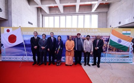 Lucknow: यूपी सरकार व यामानाशी के बीच ग्रीन हाइड्रोजन तकनीक पर ऐतिहासिक समझौता। 