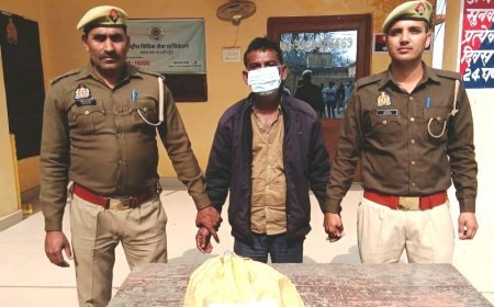 Hardoi : सांडी में अवैध पटाखा निर्माण पर कार्रवाई, एक आरोपी गिरफ्तार, 77 हाथ से बने पटाखे बरामद