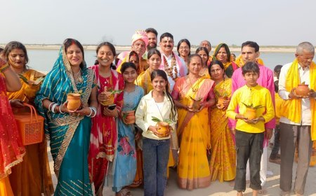 Ambedkarnagar : अम्बेडकरनगर के केदरुपुर में भव्य कलश यात्रा निकली, मां भद्रकाली मंदिर में चंडी यज्ञ और रामकथा शुरू