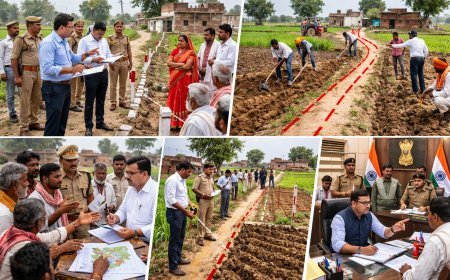 Gonda : लैबुडवा गांव में चकमार्ग को खेत में मिलाने का आरोप, डीएम ने जांच के आदेश दिए
