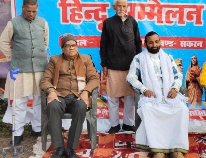 Sitapur : पीपा पुरवा में हिंदू सम्मेलन हुआ, कमलेश मौर्य मृदु ने दिया संदेश