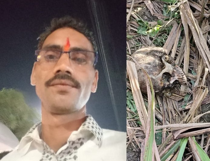 Sitapur : मिश्रिख में गन्ने के खेत में युवक का कंकाल मिला, भाई ने कपड़ों से की पहचान