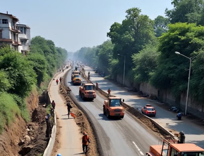 Hapur : भोजपुर-पिलखुवा-धौलाना मार्ग के चौड़ीकरण को 39.62 करोड़ रुपये की मंजूरी मिली