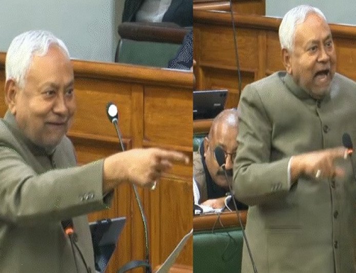 'अरे बैठो, तुम बच्चा हो जी'- राज्यपाल अभिभाषण चर्चा में नीतीश ने तेजस्वी को डपटकर बिठाया।