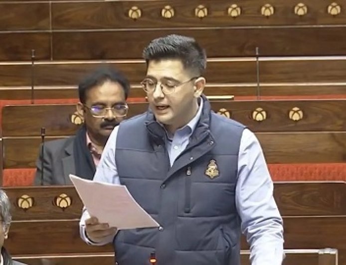 आम आदमी पार्टी सांसद राघव चड्ढा ने राज्यसभा में उठाया जीपीयू संकट का मुद्दा, भारत की एआई महत्वाकांक्षा पर बड़ा खतरा।