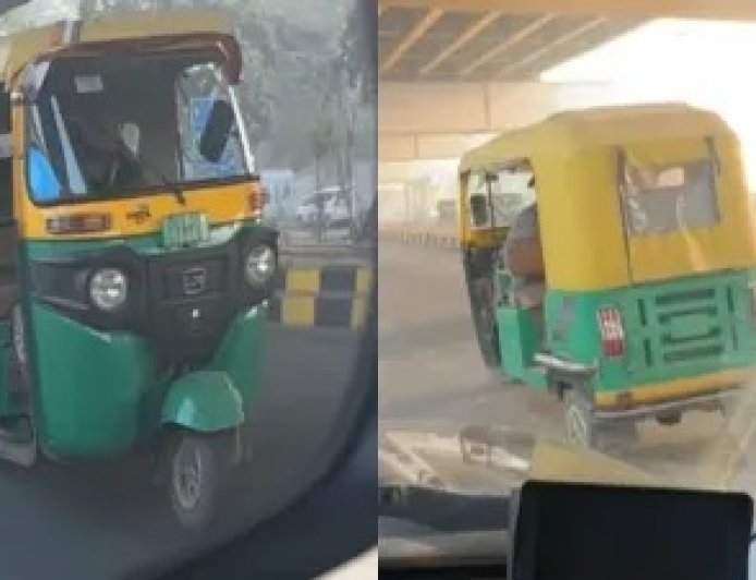 जुगाड़ की मिसाल: टिर्री को ऑटो रिक्शा में बदला, वीडियो ने मचाया धमाल।