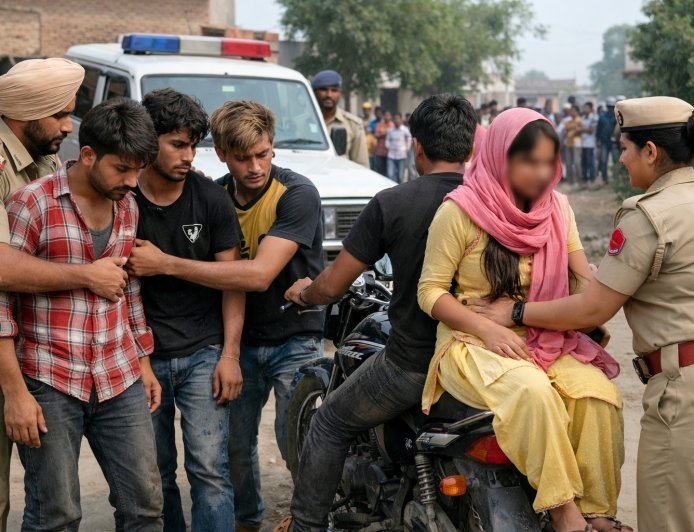 Bajpur : वरहैनी क्षेत्र में तीन लड़कों ने लड़की को बाइक पर बिठाकर ले गए, पुलिस ने लड़की बरामद कर ली और आरोपी हिरासत में