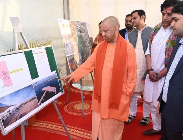 निर्माण की प्रगति का जायजा लेने पहुंचे मुख्यमंत्री, निर्देश दिए कि ताल रिंग रोड पर कोई भी स्थान न रहे संकरा