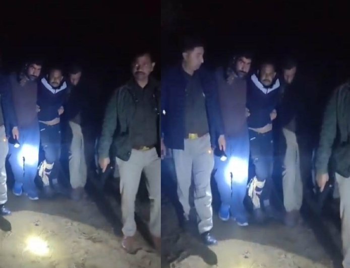 Saharanpur : फतेहपुर में पुलिस और गौकश बदमाश के बीच मुठभेड़, एक घायल गिरफ्तार