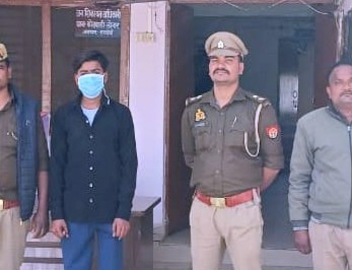 Hardoi : लोनार पुलिस ने लड़की को बहला-फुसलाकर ले जाने के आरोपी को कार और मोबाइल सहित गिरफ्तार किया