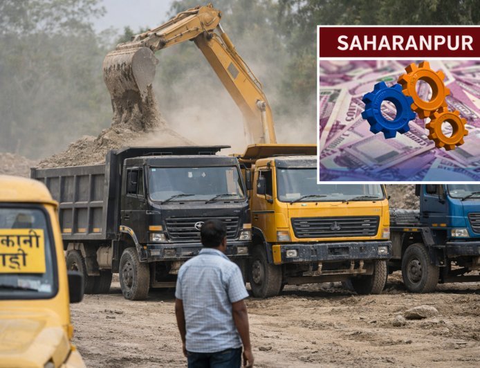 Saharanpur : सहारनपुर में फर्जी रोयल्टी और आईएसटीपी चोरी का आरोप, विभागों में मिलीभगत का दावा