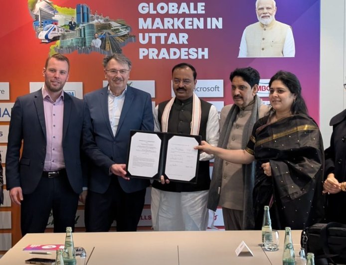 उप मुख्यमंत्री की जर्मनी के प्रतिनिधि मंडल से लॉजिस्टिक्स, डेटा सेंटर व नवाचार पर चर्चा  