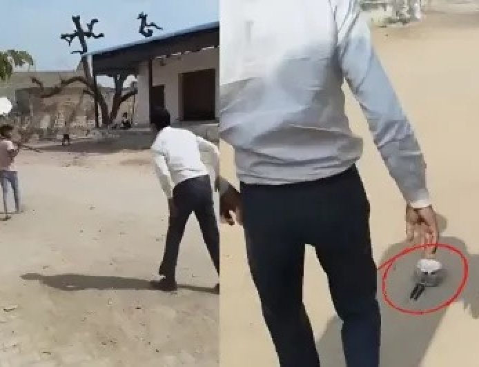 सरकारी स्कूल प्रिंसिपल पर छात्र ने किया हमला, जाति प्रमाण-पत्र पर साइन न करने से नाराज युवक ने चाय का भगौना फेंका